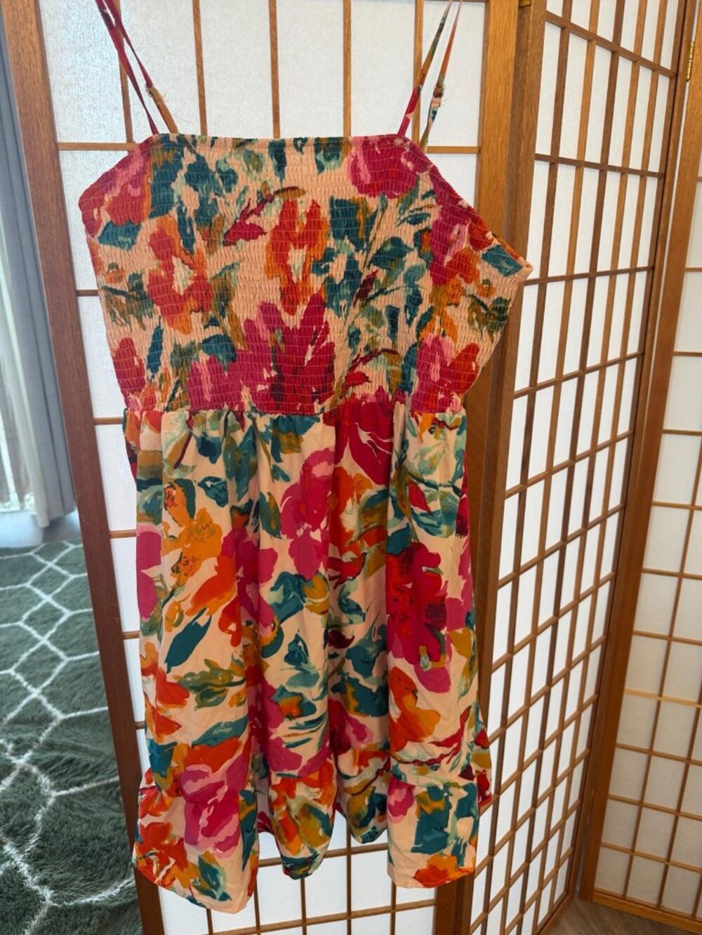 FLOWERS MINI DRESS SUMMER